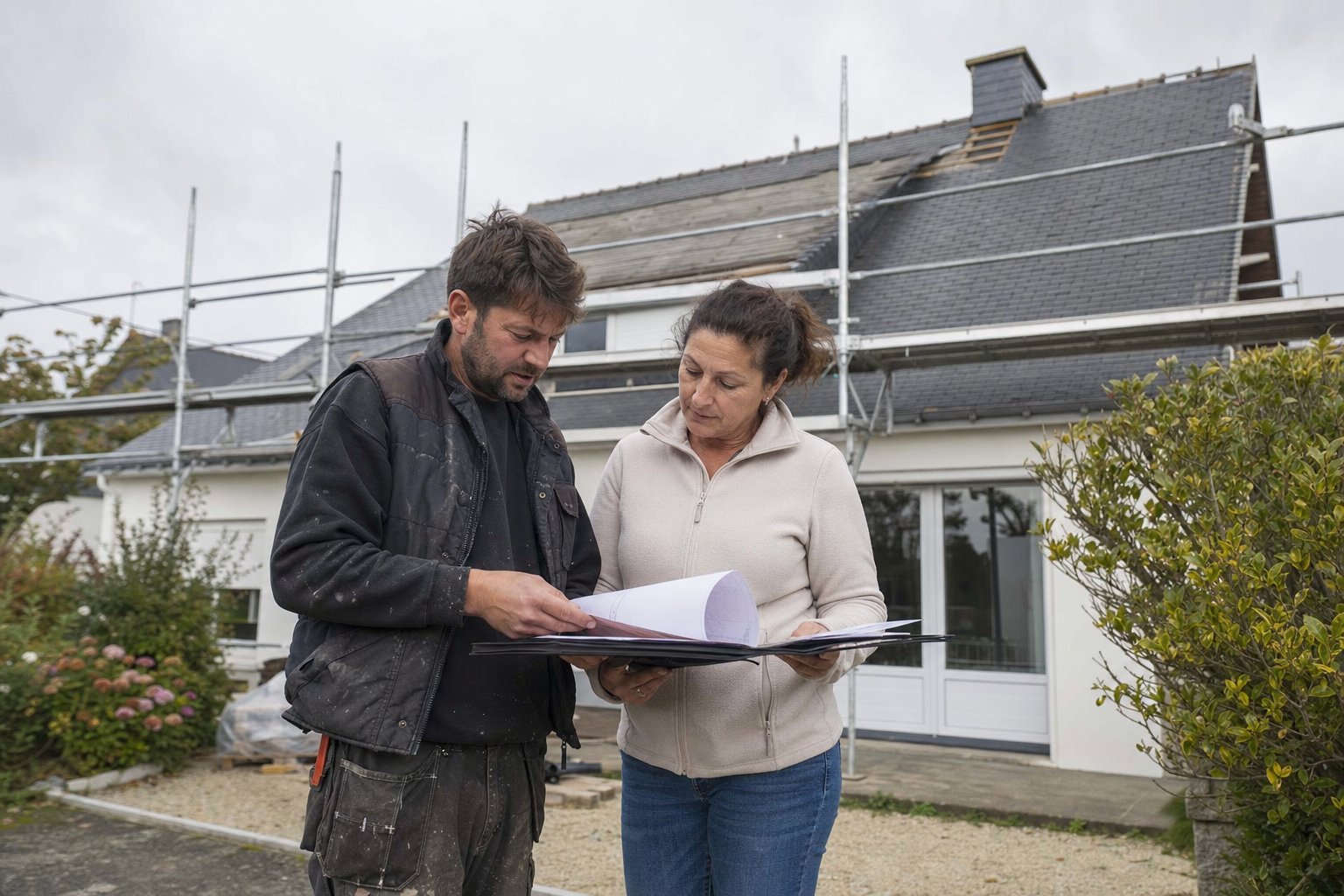 Rénovation de toiture ardoise financée par les aides publiques en Bretagne — MD Toiture Rennes