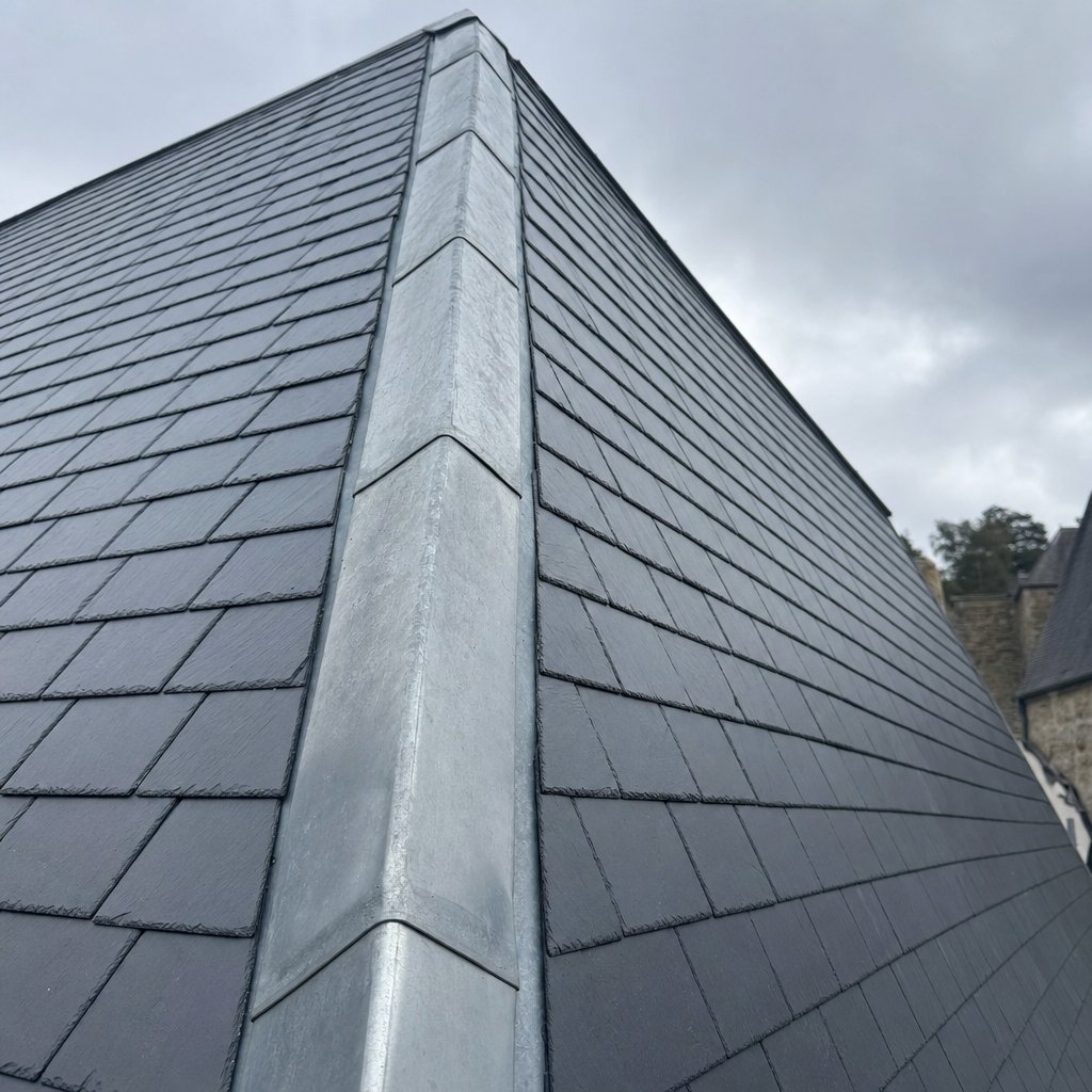 Toiture ardoise rénovée à Betton — MD Toiture, artisan couvreur 35830
